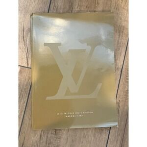 Louis Vuitton Le Catalogue Louis Vuitton Maroquinerie Fashion Book Gold Monogram